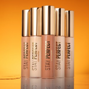 Flormar Stay Perfect Concealer - Intensiv Pigmentiert, Jumbo-Applikator, In 10 Farbtönen, Z.B. 002 Light